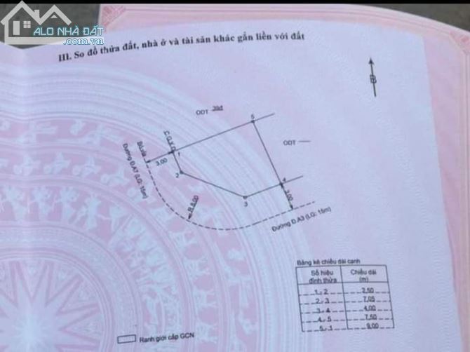 Bán lô góc đê đông phuong nhơn bình giá 2,890ty