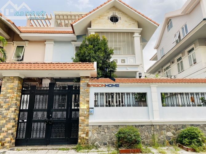Cho thuê villa 10x20m hầm 3 lầu 5P rộng An Phú
