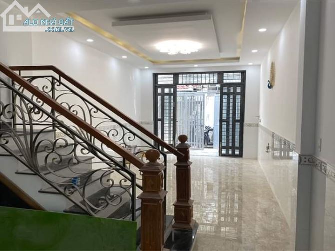 Nhà 3tầng 76m2 hẻm ôtô Phan Huy Ích Gò Vấp 6,6 ty - 2