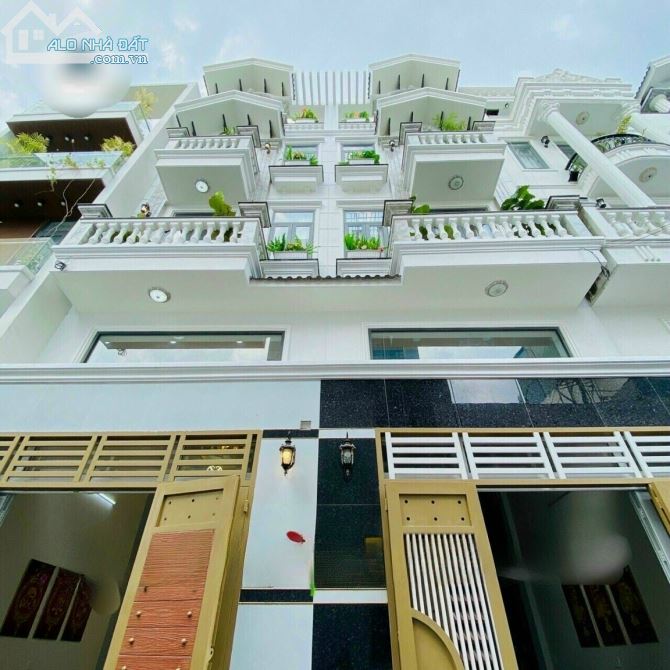 Bán nhà phố cao cấp 4,4m x14m.xây 3 Lầu.sân thượng Đường Thống Nhất.P16.Gò Vấp