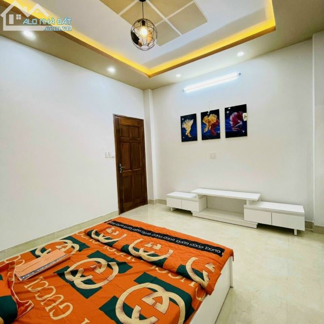 Bán nhà phố cao cấp 4,4m x14m.xây 3 Lầu.sân thượng Đường Thống Nhất.P16.Gò Vấp - 5