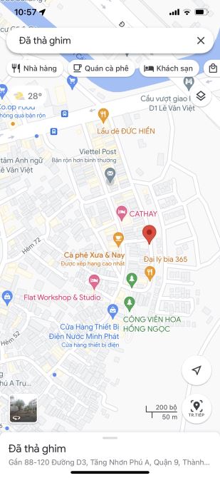Bán đất  đường D3 Lê Văn Việt,  Phường Tăng Nhơn Phú A, DT: 10 X 22 = 206 m2. Gía: 19 tỷ - 3