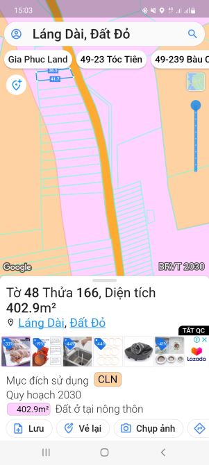 403m2 Ngay Sân Bay Lộc An Cách Biển 3km GIÁ 2,5 TỶ - 2