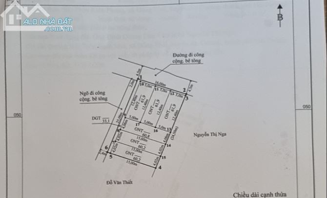 Bán đất ở đường An Kim Hải Kiến Phong Đồng Thái,62m2, 1,52 tỷ - 1