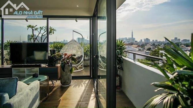 Cho Thuê Tòa Nhà Đẹp Thiết Kế VP, Khu Sân Bay, P2, Q.Tân Bình, DT: 8x25m, Hầm Trệt 6 Lầu - 4