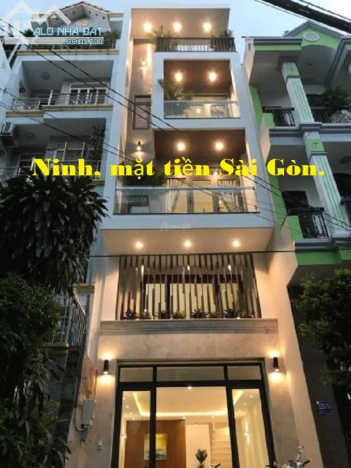 Nhà MT KD Thích Quảng Đức, P4, Phú Nhuận, 70m2, 4 tầng. Ninh mặt tiền.