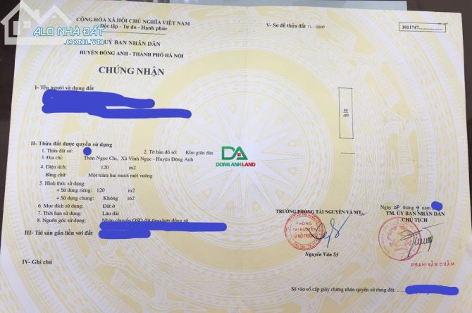 Bán đất khu đô thị mới Ngọc Chi Vĩnh Ngọc Đông Anh 120m chân cầu Nhật Tân - 4