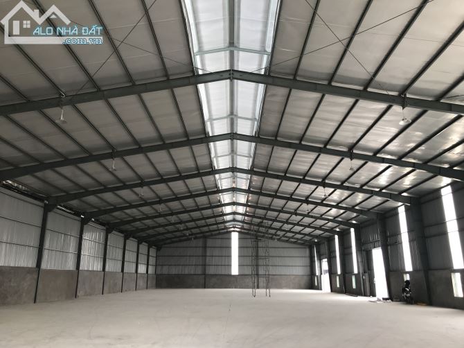 Cho thuê 1500m2 Kho, Xưởng tại cụm CN Kim Chung , Di Trạch , Hoài Đức.