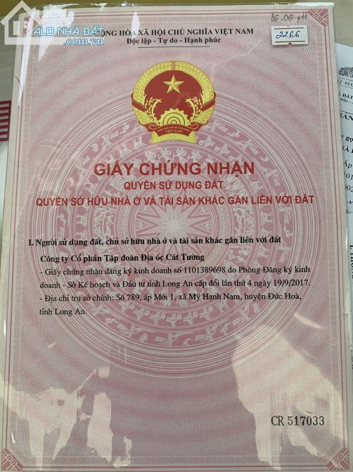 Bán đất nền Khu Đô thị phức hợp - Cảnh quan Cát Tường Phú Hưng đã ra sổ - 1