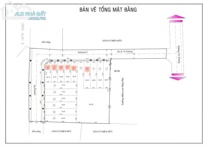 - Bán lô đất đường Tú Xương - Phường Hiệp Phú. Tp. Thủ Đức - 1