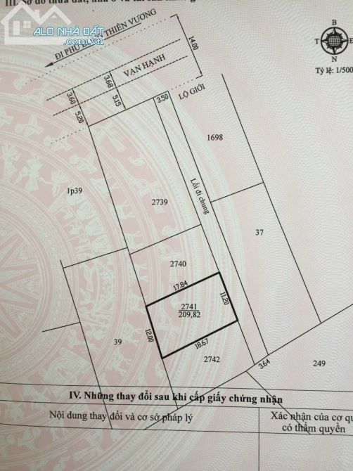 Cần bán lô đất ở phường 8 thành phố Đà Lạt - 4