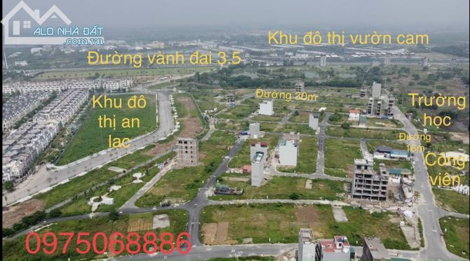 Bán Lô Góc Đất Dịch Vụ Vân Canh 70m2, Mặt Đường 20m Mặt Tiền 17m Đẹp Nhất Khu - 3