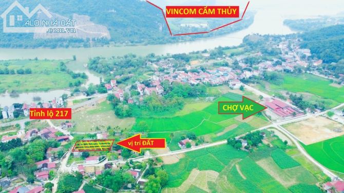 Cần bán lô đất xã Cẩm Thành, huyện Cẩm Thủy, tỉnh Thanh Hóa 276m2, rộng 7.2m giá 650 triệu - 4