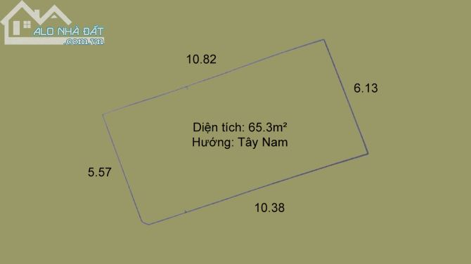 Cần bán mảnh đất đường Lý Sơn Z133 Ngọc Thụy 70m2, MT 6.5m, giá 4.8 tỷ, Chia lô, Ô tô. - 1