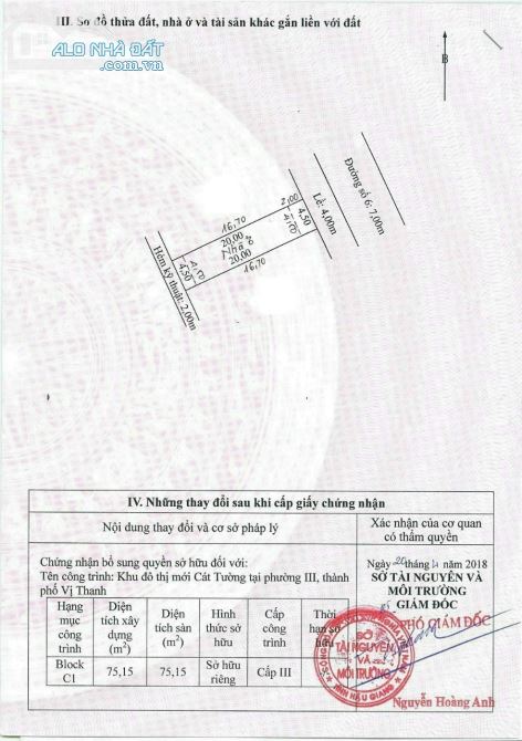 BÁN CĂN NHÀ CẤP 4 MỚI KHU CÁT TƯỜNG PHƯỜNG 3, TP VỊ THANH, HẬU GIANG.