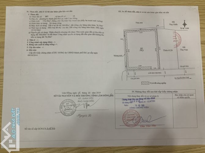 Cần bán căn biệt thử mới xây đường Nguyễn hữu cảnh thành phố Đà Lạt - 4