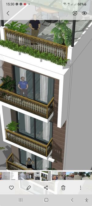 ZỜI NGON MỚI RẺ NHẤT Khu 918 Phúc Đồng 42m 7 tầng 7.5 tỷ/hai ô tô/thang máy - 1
