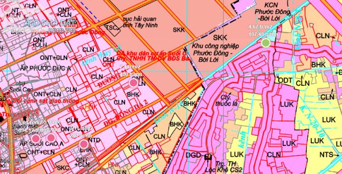 Cần bán 2 lô đất KCN PHƯỚC ĐÔNG TÂY NINH. Giá tốt - 2