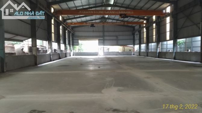 CHO THUÊ NHÀ XƯỞNG 1.600 M2 CÓ CẨU TRỤC MẶT ĐƯỜNG QUỐC LỘ 3, MAI LÂM, ĐÔNG ANH, HÀ NỘI