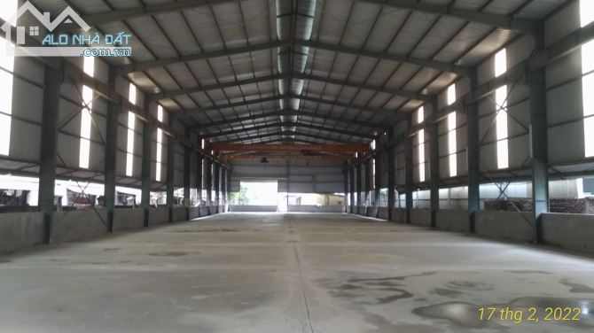 CHO THUÊ NHÀ XƯỞNG 1.600 M2 CÓ CẨU TRỤC MẶT ĐƯỜNG QUỐC LỘ 3, MAI LÂM, ĐÔNG ANH, HÀ NỘI - 1
