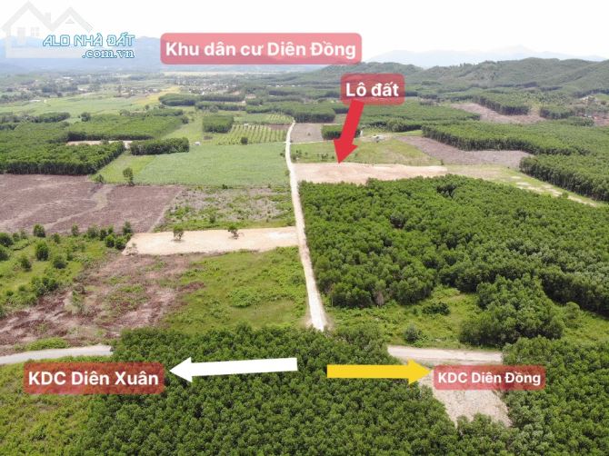 Đất vườn Diên Đồng - Diên Khánh 1000m2 640 triệu đến Nhà Đầu Tư, Rẻ hơn Khánh Vĩnh - 5
