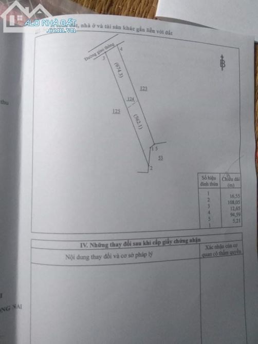 Bán đất xã bàu hàm huyện trảng bom tỉnh đồng