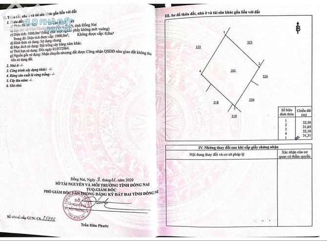 ✨6 LÔ - Dt: 1.000m2=31x32m, đường đá mi 4M, cách nút giao Cao Tốc chỉ 2.6km, DT 769 1.5km - 4