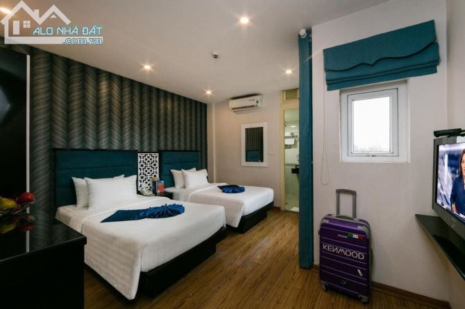 BÁN KHÁCH SẠN 3 SAO PHỐ CỔ HÀNG CÓT-HOÀN KIẾM 145M2 8T MT 8M DOANH THU 10.000USD/THÁNG - 2