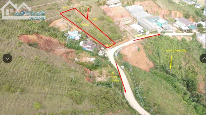 Cần bán lô đất mặt tiền đường chính măng lin thành phố Đà Lạt