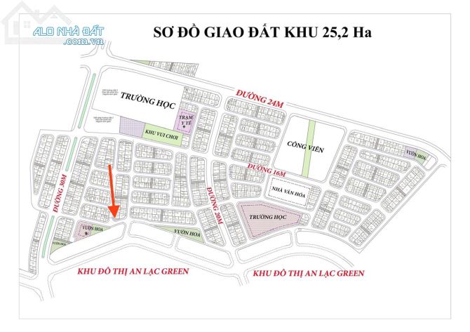 HOT HÒN HỌT HÀNG SIÊU HIẾM LÚC NÀY! BÁN LÔ ĐẤT DỊCH VỤ VÂN CANH 41.8M2 MT 4.3M. 3 BƯỚC RA - 1