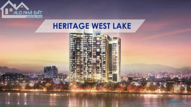 Bán chung cư Heritage West Lake 675- 677 Lạc Long Quân Tây Hồ HN - căn hộ 5 sao - 1