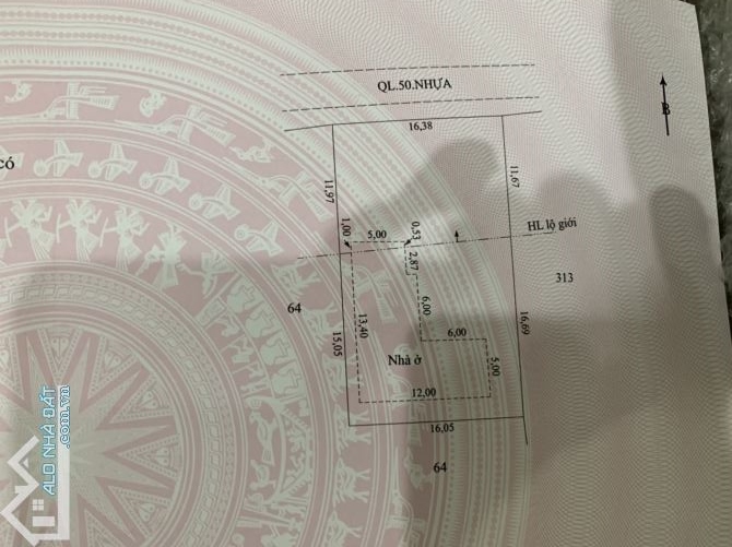 Bán vila (17×27) 7,7 tỷ  Mặt tiền QL50 ngay khu trung tâm go công tây Tỉnh Tiền Giang - 4