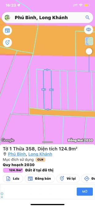 ✨ Dt: 5 x 25m (full tc), đường bêtông mới cứng rộng 5M, ôtô vào tận nơi, GIÁ: chỉ 1.5 TỶ - 4