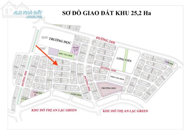 Cực Phẩm: Lô Đất Dịch Vụ Vân Canh 58m2 MT 4.9m, Vị Trí Trung Tâm Sát Công Viên Lớn Giá - 3