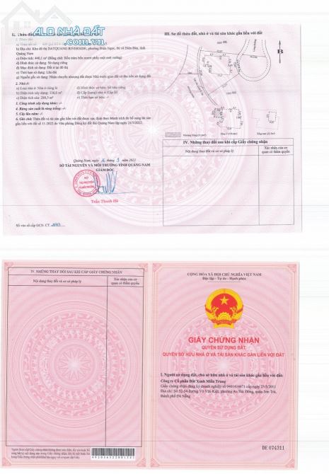 Siêu Phẩm, Biệt Thự Nam Đà Nẵng giá ưu đãi, DT 315m2 - 5