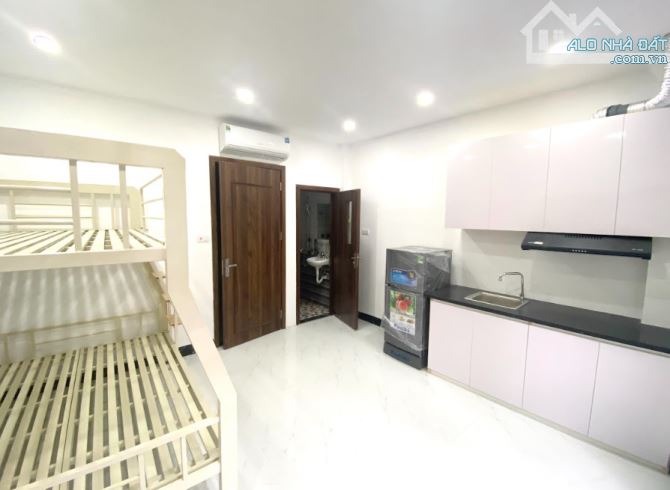 Cho Thuê CCMN Ngõ 8 Lê Quang Đạo  Nam Từ Liêm 30m2, Giường Tầng 2 Ngủ Full Nội Thất TM