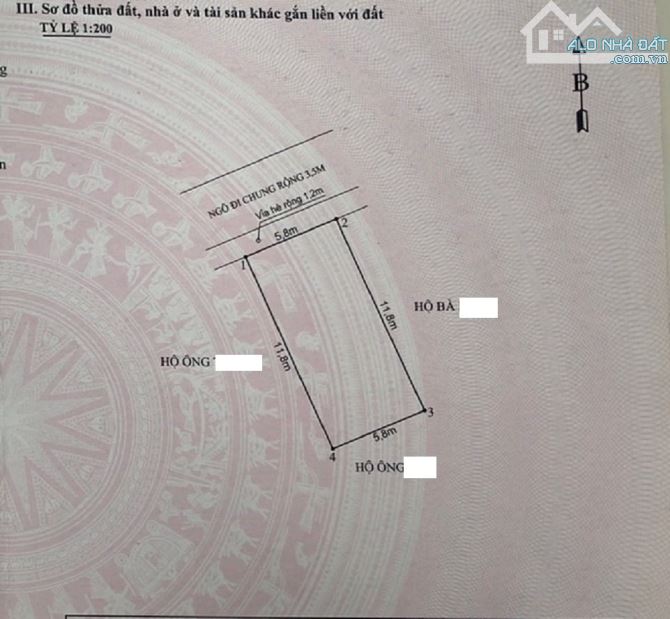 Bán lô đất duy nhất 68m2 giá cực rẻ tại Trại Chuối, Hồng Bàng