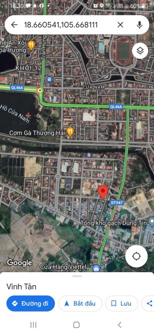 Bán lô đất dự án Khu đô thị mới Cửa Tiền Home Danatol, phường Vinh Tân, tp. Vinh, Nghệ An