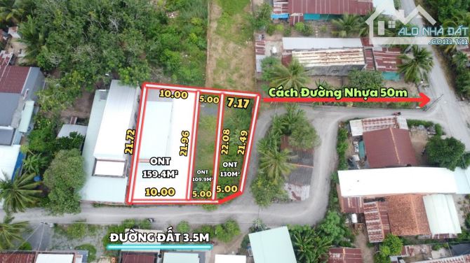 ✨ 3 lô F0 đối diện KCN, ngay KDC đông đúc, cách Nhựa 50m, QL22B 400m. GIÁ: chỉ từ 419Tr/lô - 1