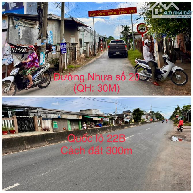 ✨ 3 lô F0 đối diện KCN, ngay KDC đông đúc, cách Nhựa 50m, QL22B 400m. GIÁ: chỉ từ 419Tr/lô - 4