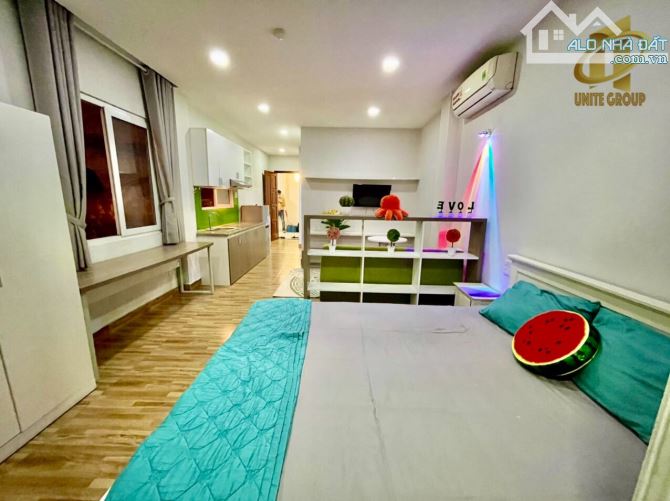 Studio ban công 45m2 full nội thất ngay cầu Calmette - 2