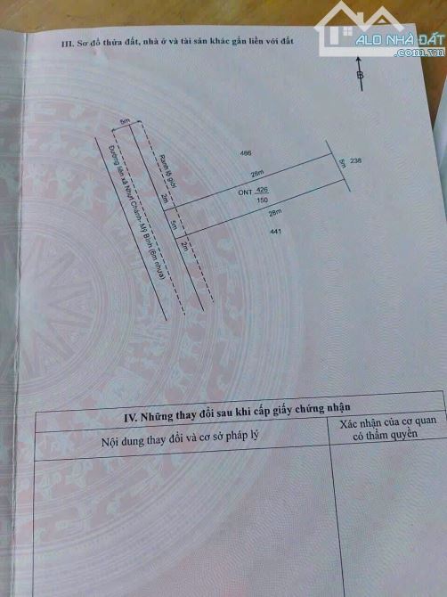 Đất Thổ cư MT nhựa Nhựt Chánh Mỹ Bình Bến Lức 5x30 nền cao giá chỉ 1 tỷ 050tr có 2 l.kề - 4