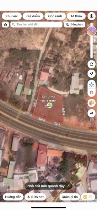 Cần Bán 939m2 2 Mặt Tiền Đường Nguyễn Thông Thuộc Phường Phú Hài Thành Phố Phan Thiết - 1