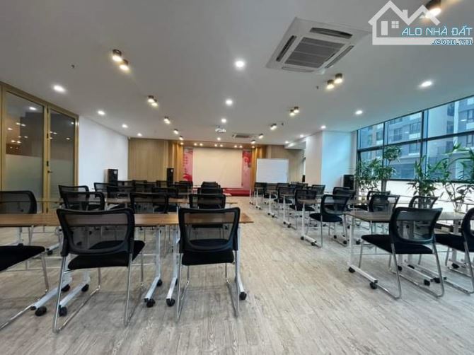 Cho thuê VP tòa nhà Thai Building mặt phố Dương Đình Nghệ. DT 100-200-500-1300m2, 350 ng - 7