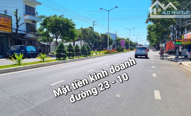 "Mặt tiền kinh doanh đường 23-10, Vĩnh Hiệp, Nha Trang. Cách bến xe Phía Nam vài trăm mét