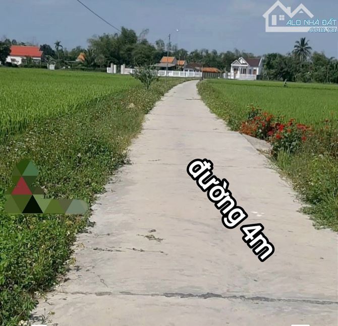 "Bán đất xã Ninh Đông, Ninh Hòa chỉ 390 triệu/ 1120 m2.  - Đất lúa đường bê tông 4m.  - Bá - 1