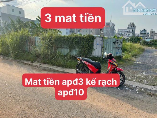 LÔ Đất 3 MẶT TIỀN VƯỜN LÀI - P. APĐ -Q12- 140M2- NHỈNH 9 TỶ - 1