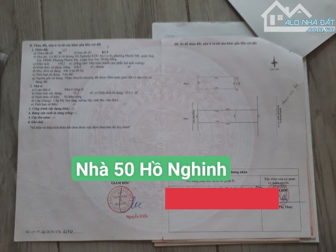 Bán 4 lô đất liền kề.đường HỒ NHINH. Gần đường Phạm Văn Đồng. Võ nguyên giáp.sơn trà TP ĐN - 1