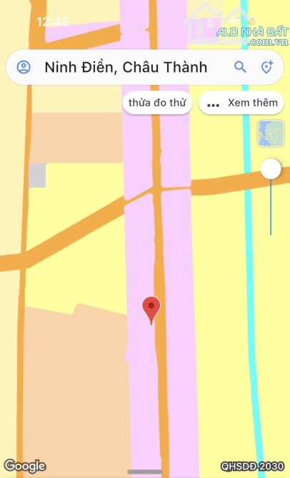 Bán lô đất mặt tiền đường nhựa xã Ninh Điền, H. Châu Thành, Tây Ninh - 10