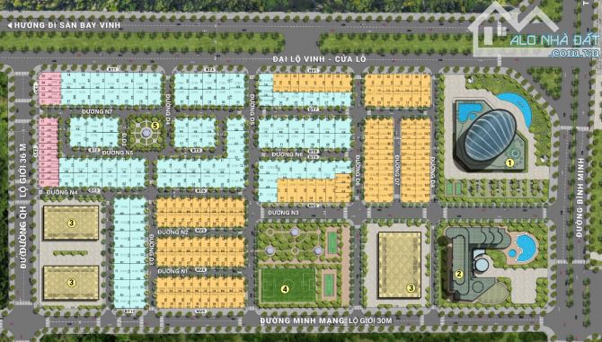 GIÁ 30,x TRIỆU BÁN BIỆT THỰ, NHÀ VƯỜN  KHU ĐÔ THỊ CỬA LÒ BEACH VILLA - 1